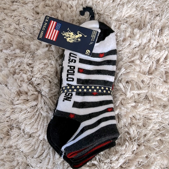 Brand New, U.S POLO Assn. Socks 6 Pairs - Picture 1 of 4